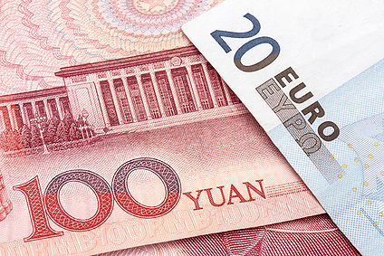 China direct trading between Yuan and the Euro