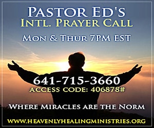 Pastor Ed's Prayer Call